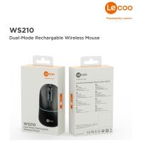 Lenovo Lecoo WS210 Bluetooth & 2.4G WiFi Kablosuz Şarjlı MOUSE SİYAH